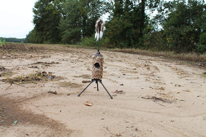 MOJO Outdoors Fuzzy Critter Decoy for Predator Hunting, Great for Coyote and Bobcat Hunting and as a Varmint Decoy, Tail Decoy, Rabbit Decoy