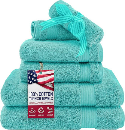 American Veteran Towel, 6 Piece Towel Set