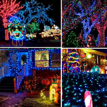 Dazzle Bright Fairy Lights Battery Operated, 20 FT 60 LED Silver Wire Waterproof Battery Operated String Lights, Christmas Decorations for Indoor Outdoor Bedroom Yard Decor, Blue