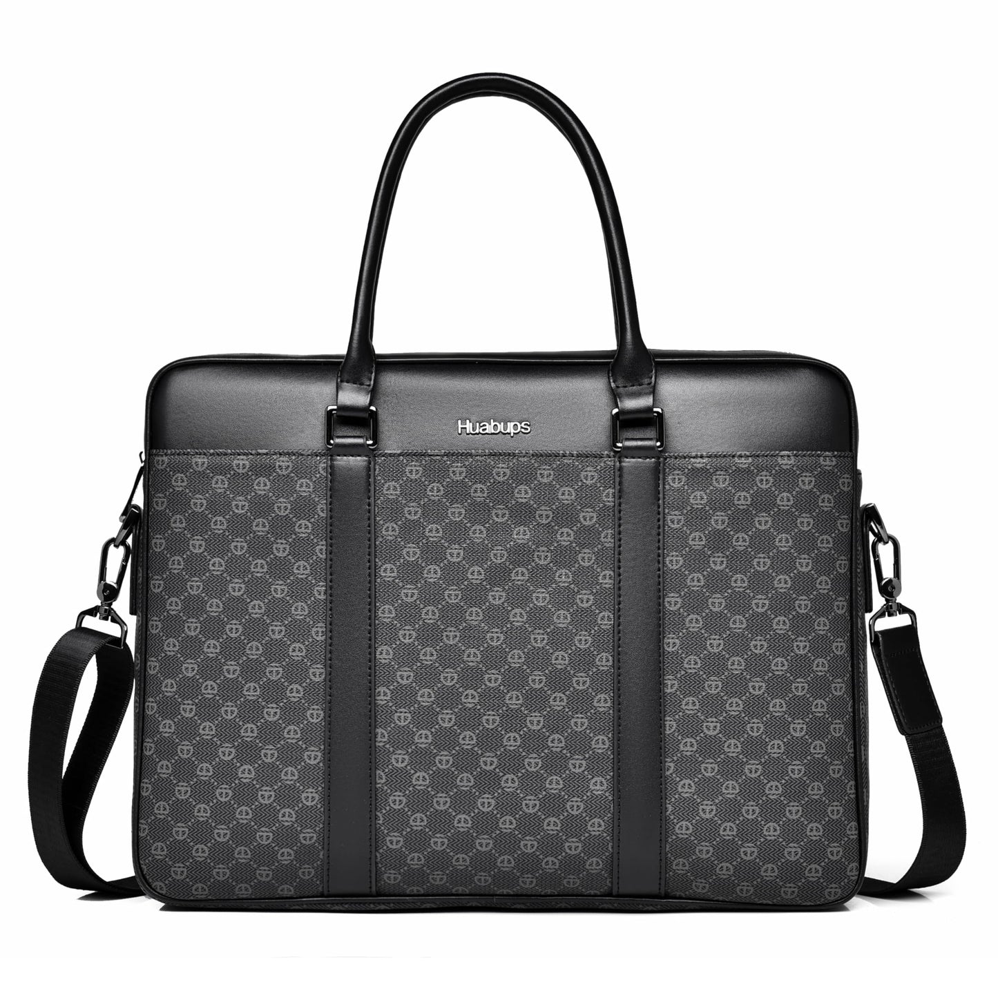 FSD. WG Business Bag Leather Messenger Bag Water Resistant Business Travel Briefcase Handbag Briefcase for Men