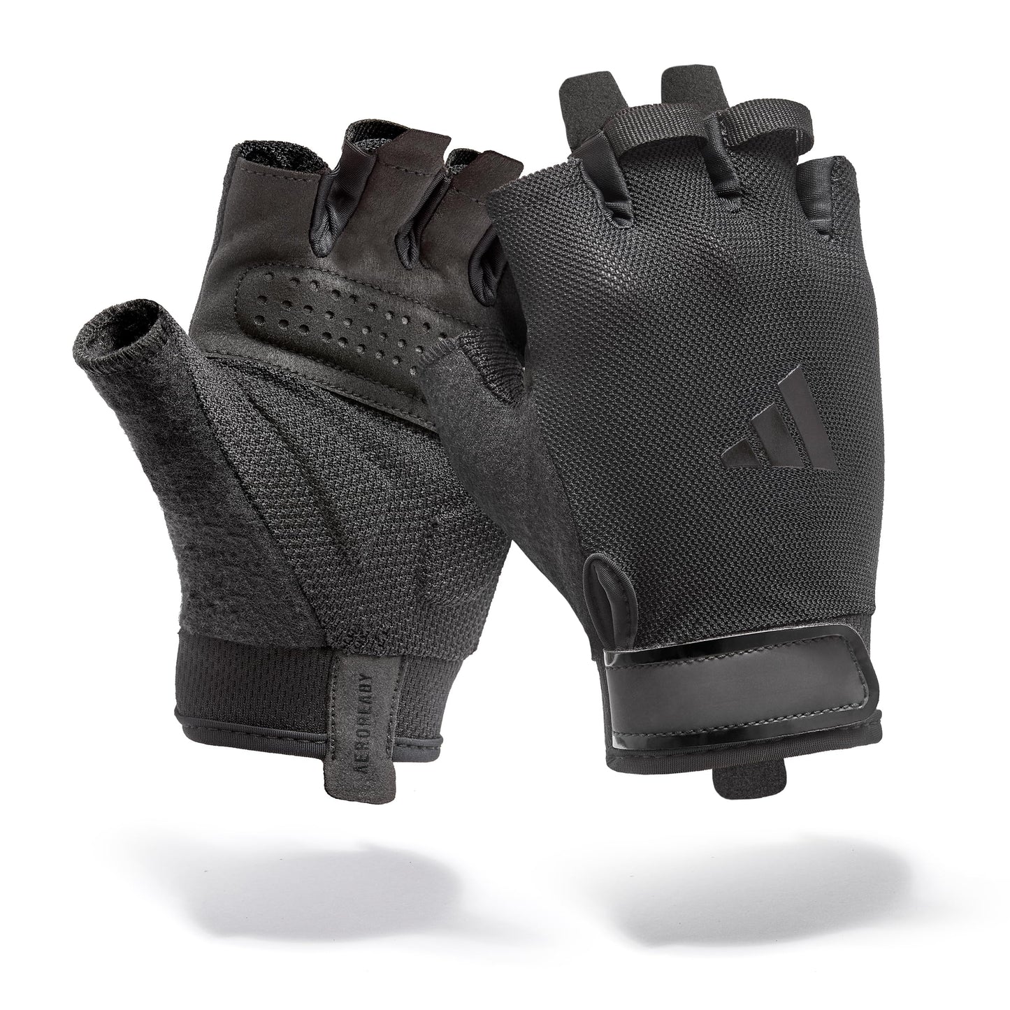 adidas Essential Training & Weightlifting Gloves, Fingerless Workout Gloves