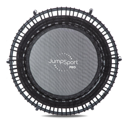 JumpSport 44" Fitness Trampoline Workout Rebounder, Adjustable Bounce, Model 550f/570 PRO