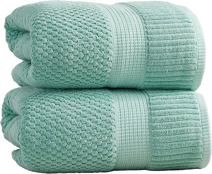 NY Loft 100% Cotton Towel Set| Super Soft & Absorbent Quick-Dry |Textured and