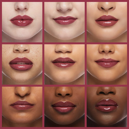 Rimmel (RIMMZ) OH MY GLOSS PLUMP - High-shine Lipgloss, 501 Raspberry Sundae