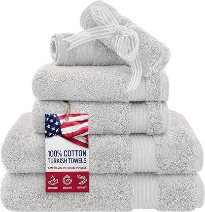 American Veteran Towel, 6 Piece Towel Set