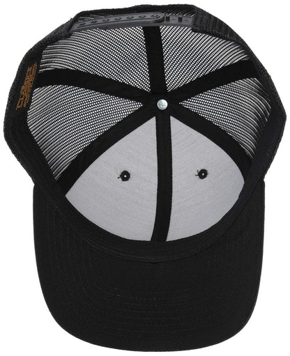 Yupoong Men's YP Classics Retro Trucker Hat, Black, One Size