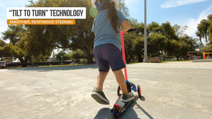 Razor Jr. T3 Kick Scooter for Kids Ages 3+ - Lightweight, Advanced Tilt-to-Turn Technology, For Riders up to 48 lbs