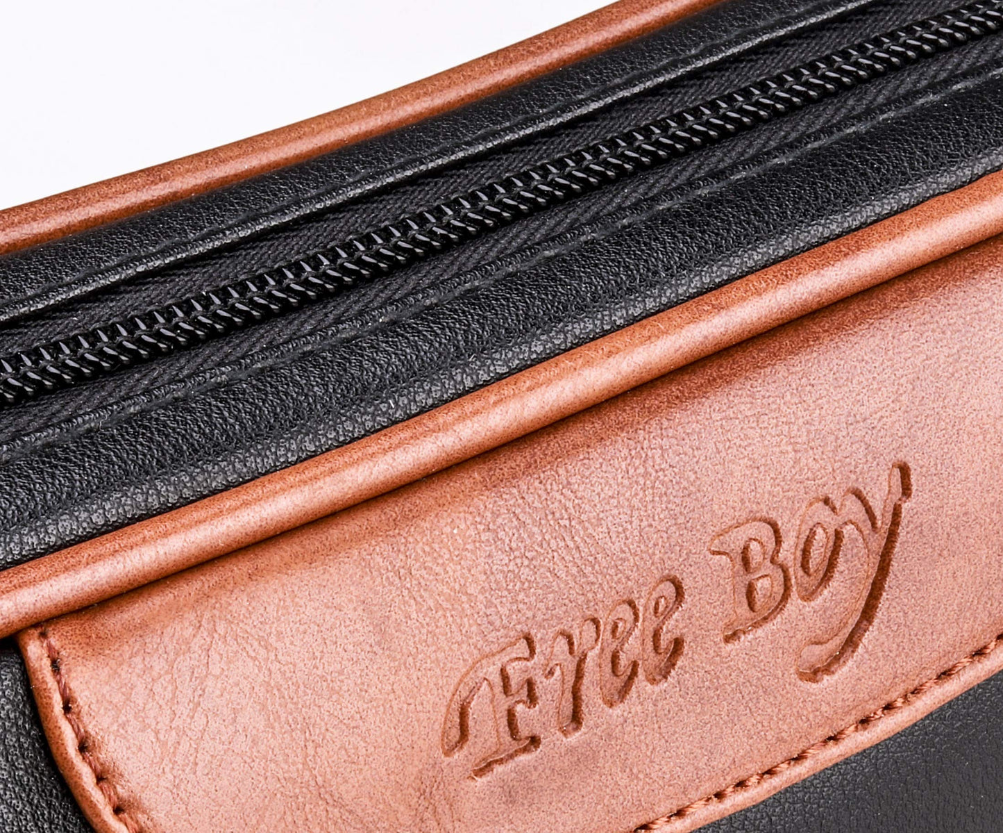Free Boy PU Leather Tobacco Pipe Pouch,Wooden Smoking Pipe Pouch/Bag Holder 2 Pipes and other Accessories(Does not Contain Pipe and Accessories)