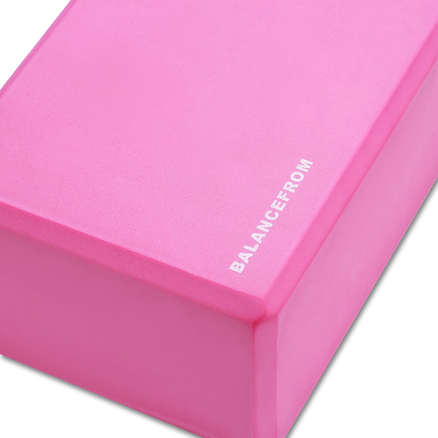 Fitvids Set of 2 High Density Yoga Blocks, 9"x6"x4" Each, Pair, Multiple Colors