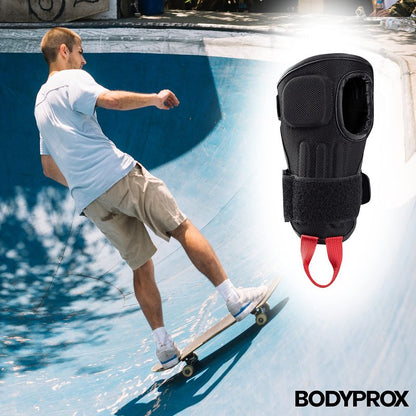 BODYPROX Impact Wrist Guards for Snowboard 1 Pair (L)