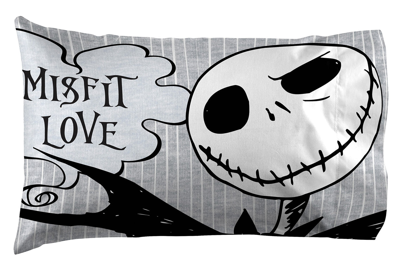 Disney Nightmare Before Christmas Meant to Be 2-Pack Reversible Pillowcase