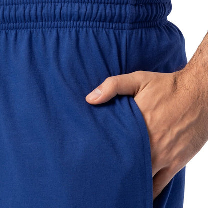 Fruit of The Loom Men's Eversoft Cotton Shorts with Pockets (S-4XL), 2 Pack-Blue, Large