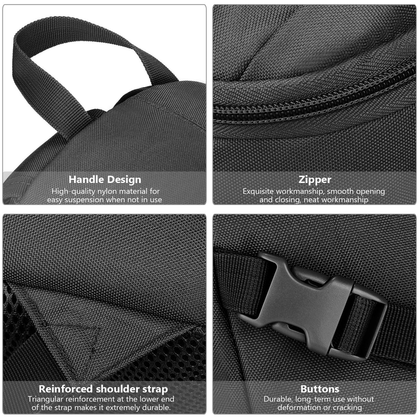 ArcEnCiel 10L Mini X-Small Tactical Backpack MOLLE Daypack Gear Pack Camping Bag with Patch (Black)