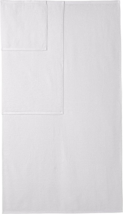 Amazon Basics 100% Cotton Lightweight Quick-Dry Bath Towel Set
