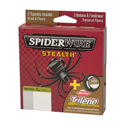 Berkley FireLine® Superline, Moss Green/Clear, 10lb | 4.5kg, 125yd | 114m Fishing Line, Suitable for Freshwater Environments