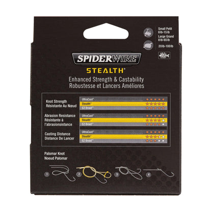 SPIDERWIRE SCS65G-125 Stealth, 125-Yard/65-Pound, Moss Green