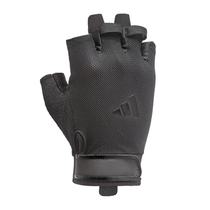 adidas Essential Training & Weightlifting Gloves, Fingerless Workout Gloves