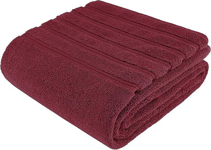 American Soft Linen 35x70 Jumbo Large Bath Towel, 600 GSM 100% Cotton Turkish
