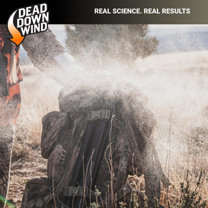 DEAD DOWN WIND Evolve Field Spray – Odor Fighting Technology Hunting Scent Control Spray Bottle – Natural Woods, Safe for Sensitive Skin - Easy to Use for Hunting Gear & Clothing (32 oz)