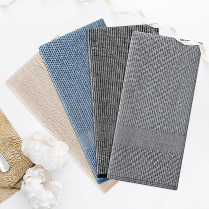 Homaxy Premium Kitchen Towels, Large Cotton Kitchen Hand Towels, Flat and Terry