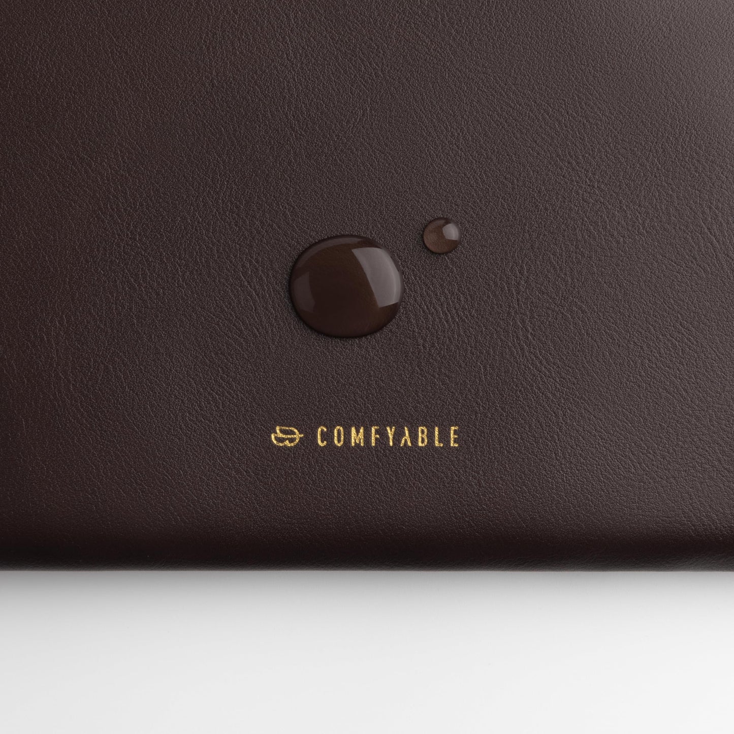 Comfyable Slim Protective Laptop Sleeve, PU Leather Bag Compatible with 15" MacBook Air (Snug Fit) M5 & 14" MacBook Pro M5 Pro/Max 2026 (Loose Fit), Chocolate