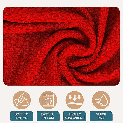 Casa Platino Dish Towels for Kitchen Drying Kitchen Towels – 8 Pc Durable