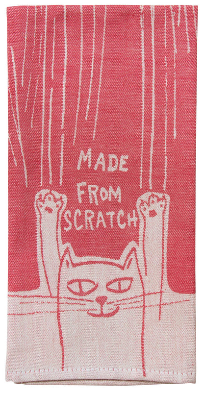 Blue Q Woven Novelty Dish Towel, 100% Cotton, Soft, Super-Absorbent (Made from Scratch)