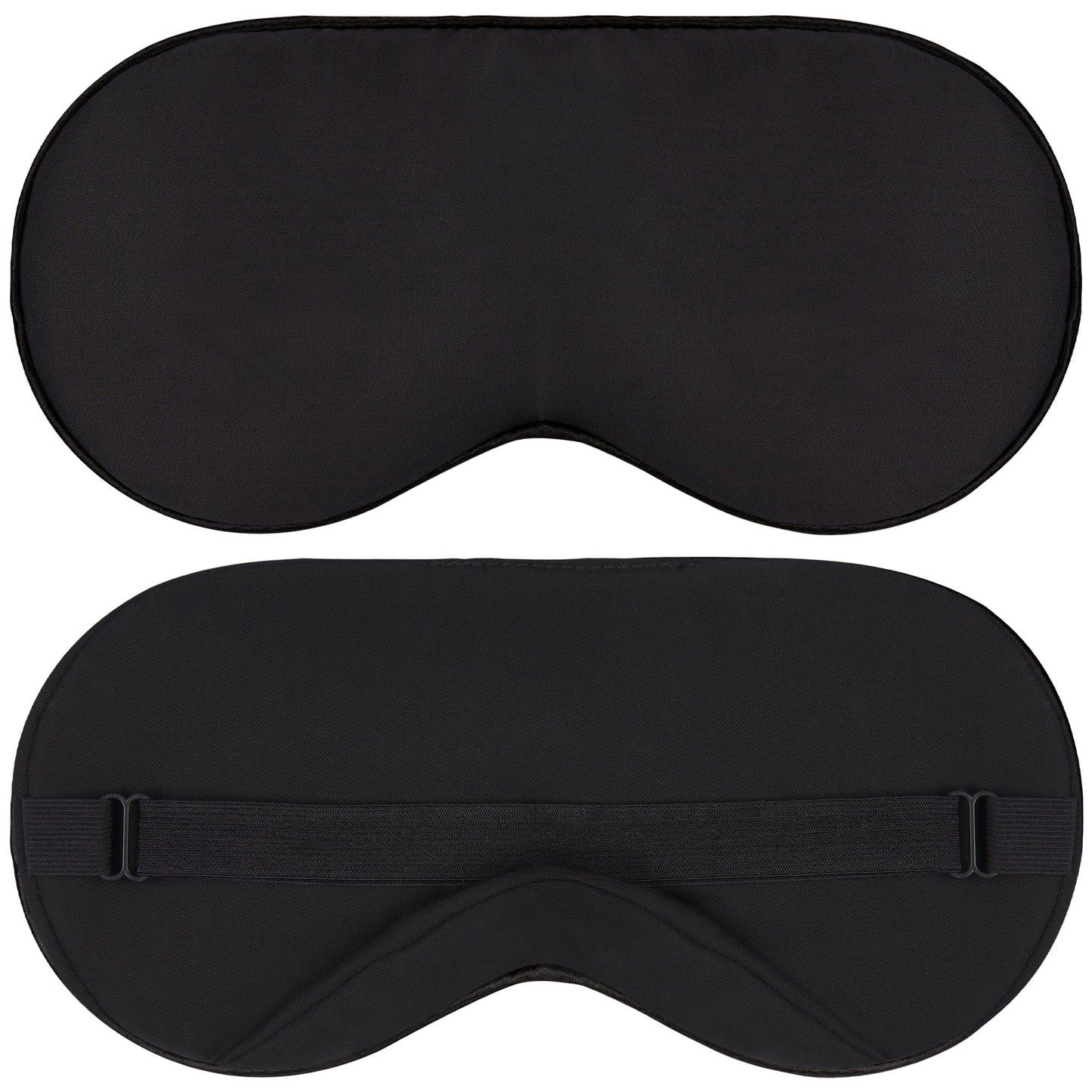 Sleep Mask - Navy Gray, 100% Bamboo Viscose - Eye Mask - Blackout Blindfold for Women & Men - Reusable Eye Cover for Travel - Comfortable, Lightweight & Contoured Sleeping Shades