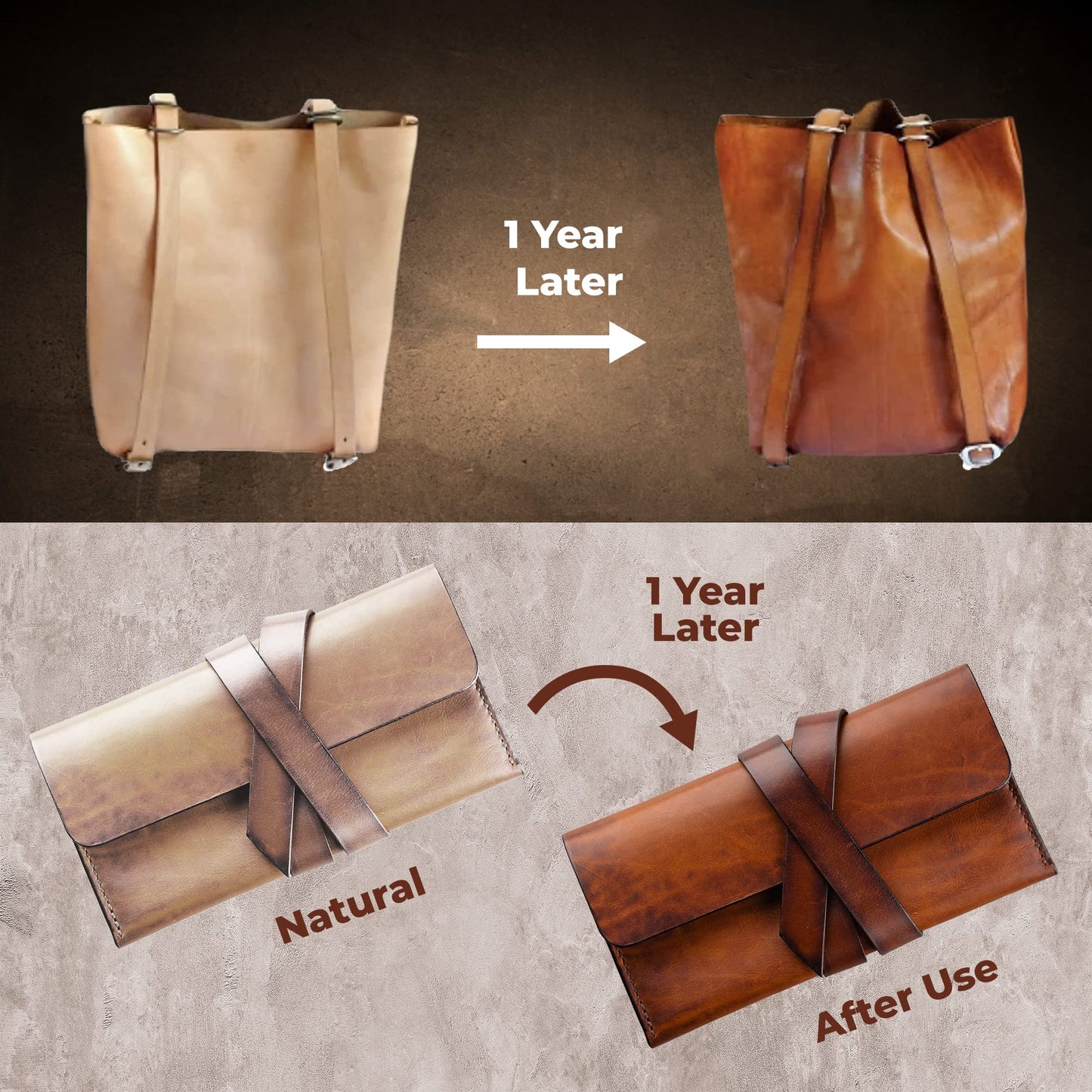 ELW Tooling Leather Vegetable Tanned 6-7 oz. (2.4-2.8mm) Heavy Thickness Weight Size: 12"x24" | Pre-Cut Leather Sheets 6" to 48" Cowhide Sheets Shoulder & Sides in Full Grain Leather for Stamping
