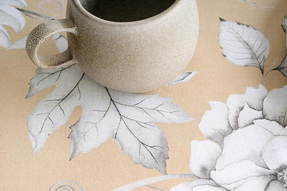 Maison d' Hermine Table Cloth Rectangle Table 100% Cotton 60 x 90 Inches Fall Tablecloth Reusable Everyday Use for Thanksgiving Christmas Decorations Dining Farmhouse Party (Pretty Autumn)