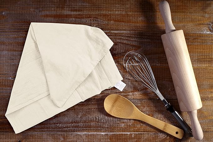 Utopia Kitchen Natural Flour Sack Towels 100% Cotton Tea Towels