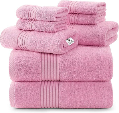 Utopia Towels 8 Piece Premium Towel Set, 2 Bath, 2 Hand, and 4 Washcloths
