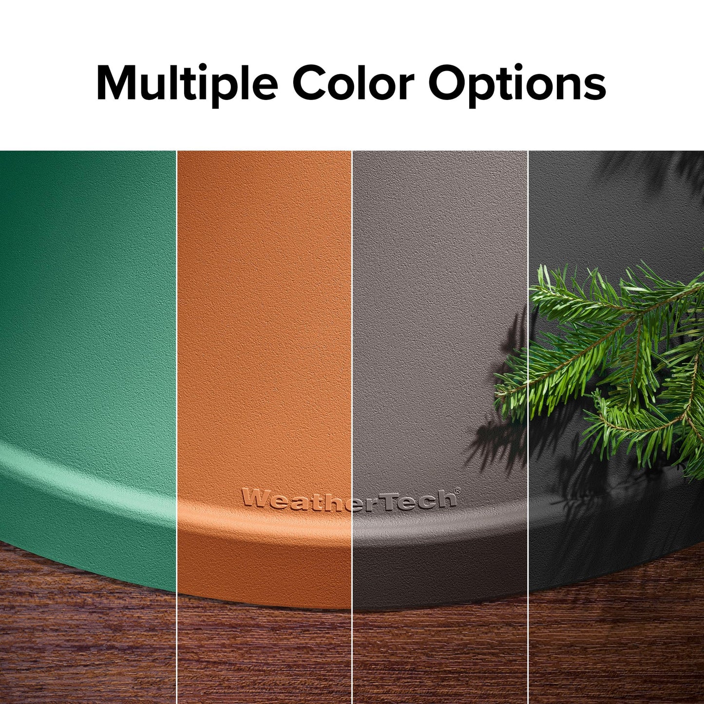 WeatherTech Christmas Tree Mat - Heavy-Duty Christmas Tree Mat Floor Protector (Cocoa)
