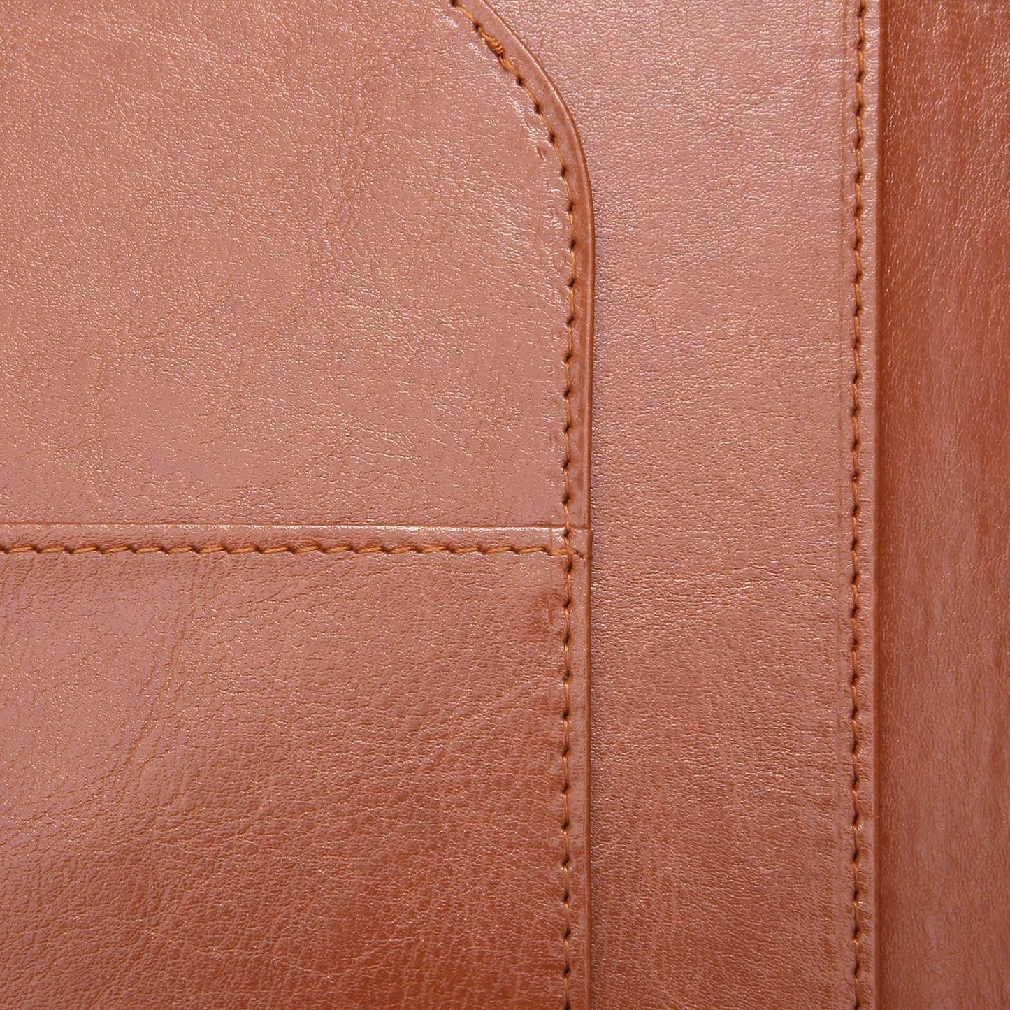 Clipboard Folder Padfolio, Mymazn Writing Portfolio Faux Leather Clipboards with Cover for Legal Pad Holder Letter Size A4 8.5 x 11 for Business Conference Notepad Clip Boards Brown
