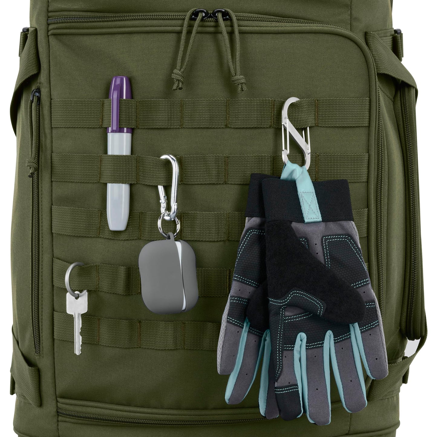 High Sierra Pathsetter Medium Wheeled Duffle - Moss