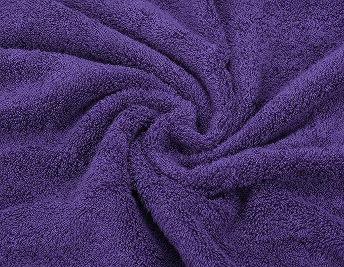 American Soft Linen Luxury 6 Piece Towel Set, 2 Bath Towels 2 Hand Towel 2