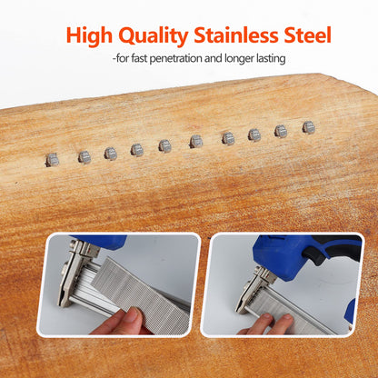 SITLDY 18 Gauge Stainless Steel 304 Brad Nails 900-Pack (3/4", 1-1/4", 2", 300 Pcs of Each Size), Assorted Size Project Pack, for Pneumatic, Electric Brad Nailers