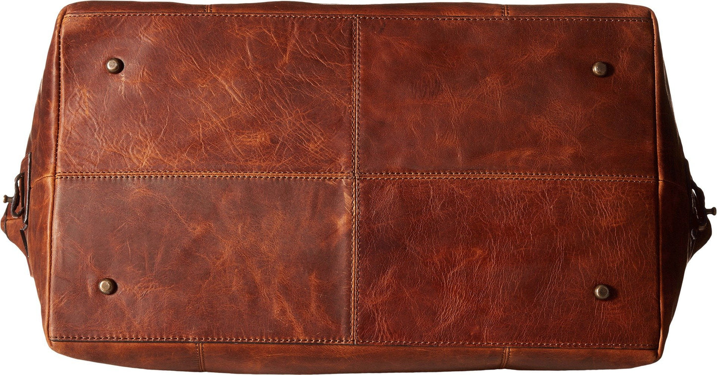 FRYE Men's Logan Overnight Duffle Bag, Cognac, One Size