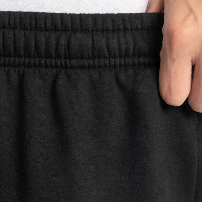 Fruit of the Loom mens Eversoft Fleece & Joggers (Regular Big Man) Sweatpants, Elastic Bottom - Black, Small US