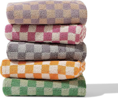 Luxurious Soft Cotton Hand Towels Set of 5
