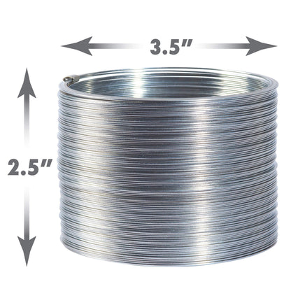 The Original Giant Slinky Walking Spring Toy, Metal Slinky, Party Favors, Fidget Toys, Kids Toys for Ages 5 Up by Just Play