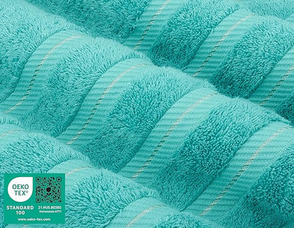 American Soft Linen Premium 3 Piece Towel Set, 1 Bath Towel 1 Hand Towel 1