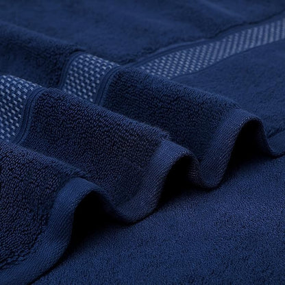 Fluffy Cotton Bath Towels Set650GSM, 2-Piece Set, Thickened and Enlarged