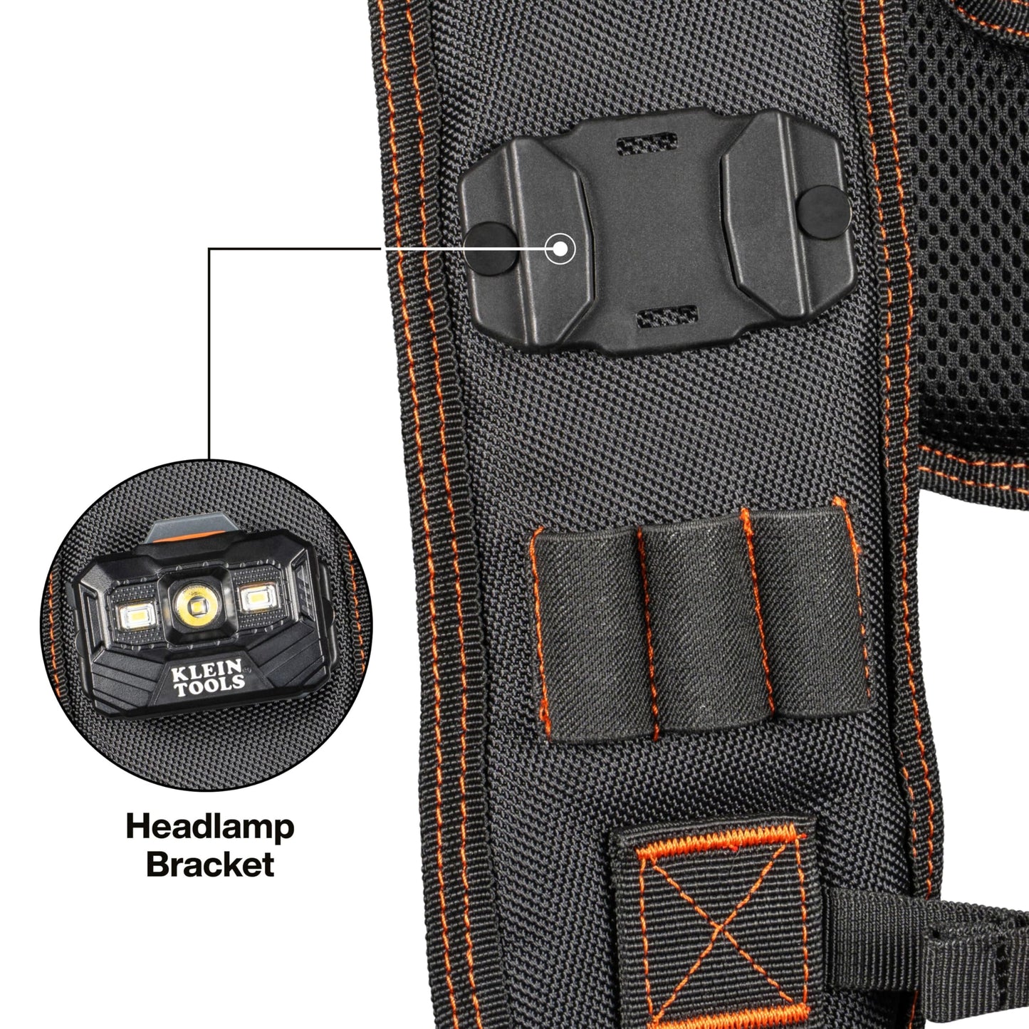Klein Tools 55896 Tool Rig, Padded Tool Belt, Suspenders and Pouches with 23 Pockets, Adjustable 30 to 52-Inch Waist, for Carpenters, Electricians, Construction
