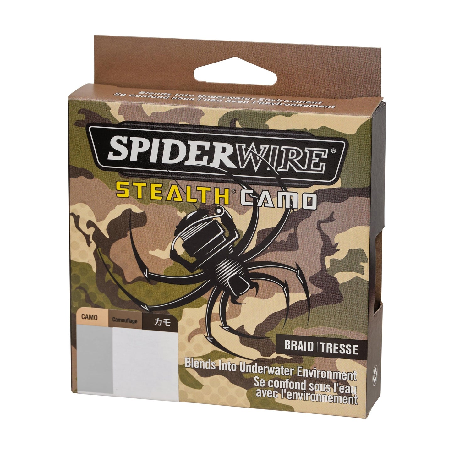 SpiderWire Stealth® Translucent Superline, Translucent, 8-Pound Break Strength, 300yd Braided Fishing Line, Suitable for Saltwater Environments