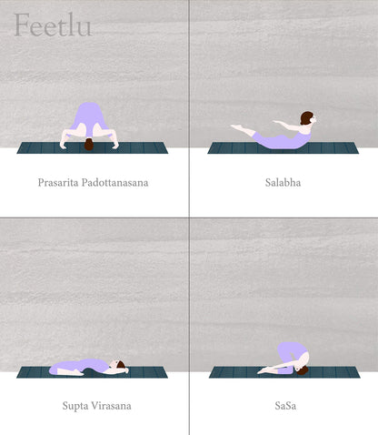 Foldable Yoga Exercise Mat – Lightweight, Anti-Slip, and Easy to Store for Yoga, Pilates, Home Workouts, and Floor Exercises