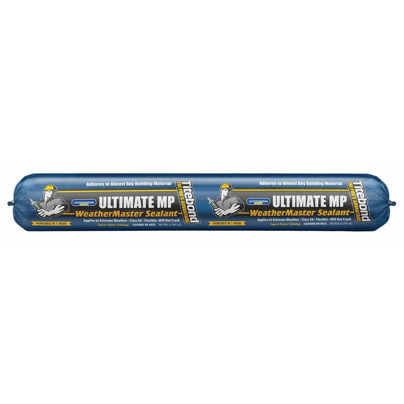 Titebond WeatherMaster Ultimate MP Sealant 71092-20 Oz. Sausage Pack - Black
