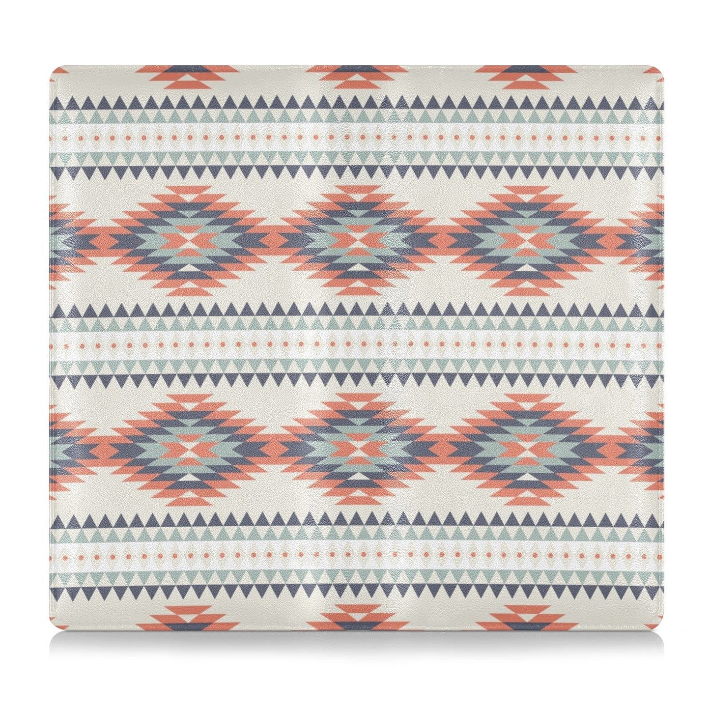 Kigai Aztec Car Registration and Insurance Holder for Women Men PU Leather Auto Glove Box Organizer Wallet Car Accessories for Essential Document Driver License ID Card