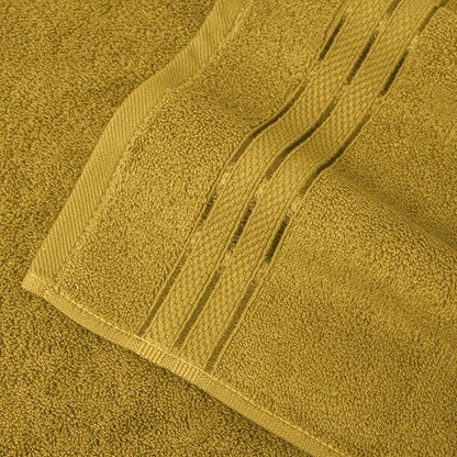 Elegant Comfort Three Line Popcorn Towel Set