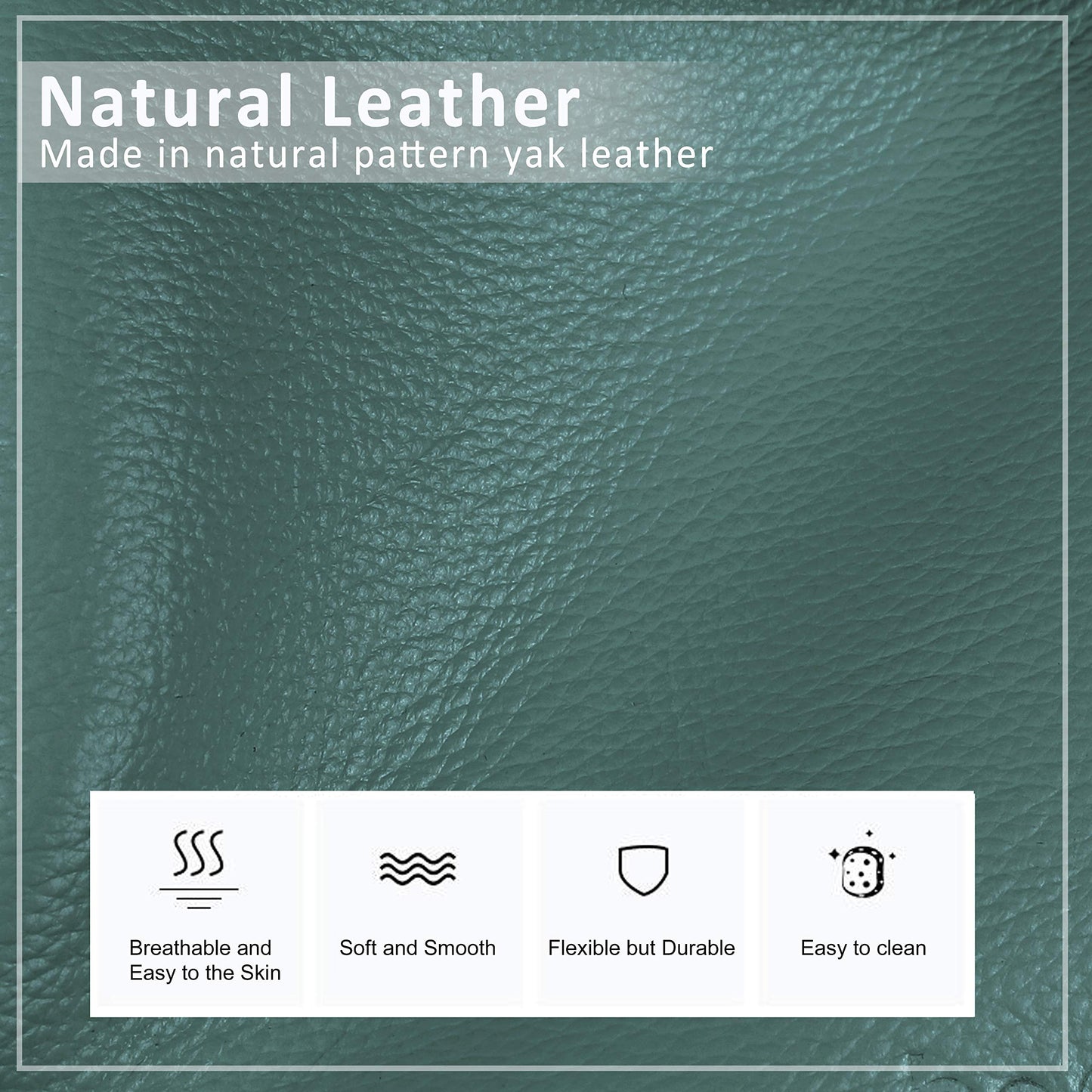 befen Genuine Leather Cell Phone Purse Crossbody, Small Travel Crossbody Bags for Women Trendy Spring Summer, Fit iPhone 15 - Hunter Green